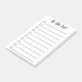 Te doen lijst post-it® notes (Schuin)