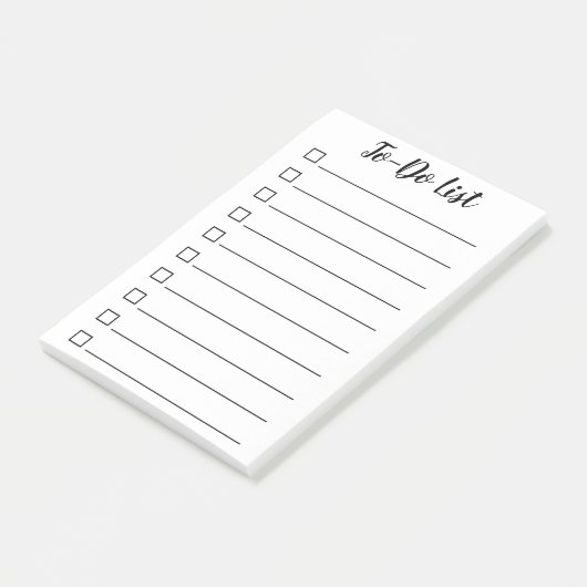 Te doen lijst post-it® notes (Schuin)