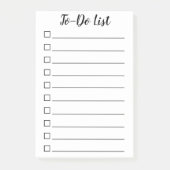 Te doen lijst post-it® notes (Voorkant)