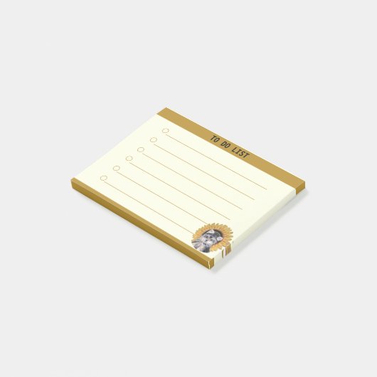 te doen lijst & Schattigee hond Post-it® Notes (Schuin)