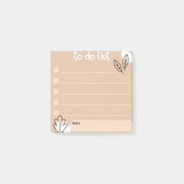 Te doen met Floral Design Style Post-it® Notes