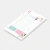 Te doen notities post-it® notes (Schuin)