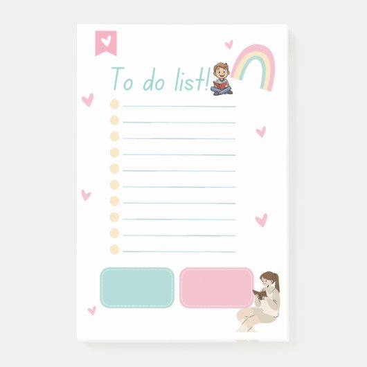 Te doen notities post-it® notes (Voorkant)