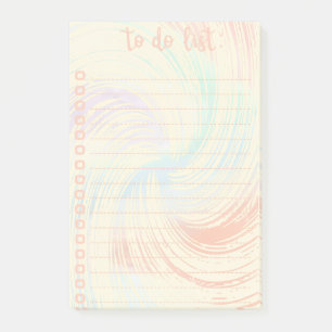 Te doen pastellijst ( controlelijst) post-it® notes