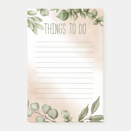 Te doen post-it® notes (Voorkant)