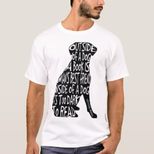 Te donker om te lezen t-shirt