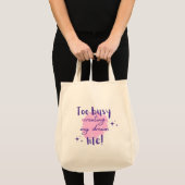 Te druk Creëer mijn droomleven met Sterren Modern Tote Bag (Voorkant (product))
