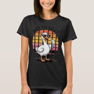 Te gek grapjurk Retro Zangvogels Gevangenis Vogel T-shirt