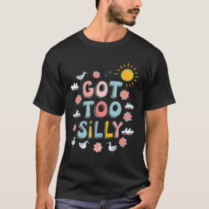 Te Gekke Grappige Meme Duck Goose Lover 100 dagen T-shirt