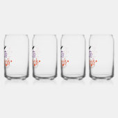 Te gif aan Spook Halloween Blikvorm Glas (Links)