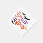 Te gif aan Spook Halloween Servet (Hoek)