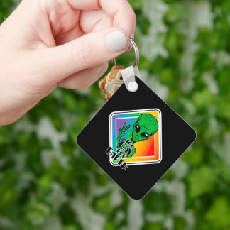 Te grazen voor de aarde sleutelhanger