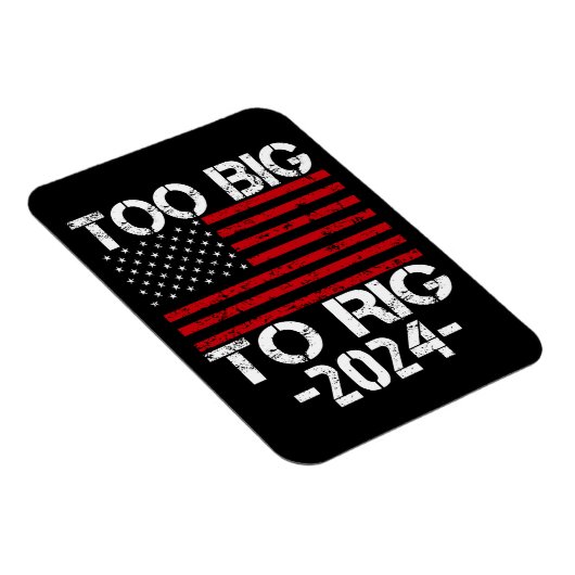 Te groot om te manipuleren 2024 verkiezingen magneet (Rechterzijde)