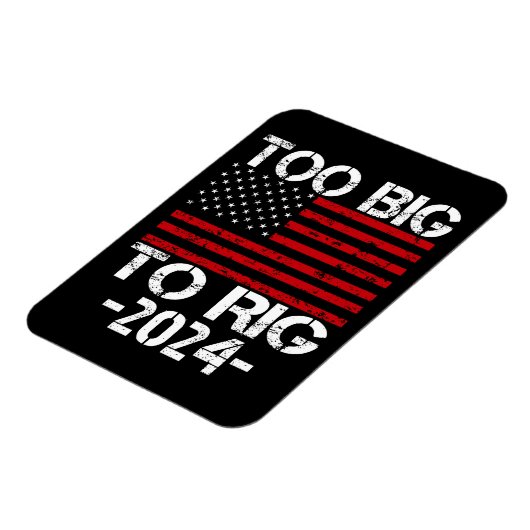 Te groot om te manipuleren 2024 verkiezingen magneet (Linkerzijde)