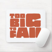 Te groot om te mislukken muismat (Met muis)