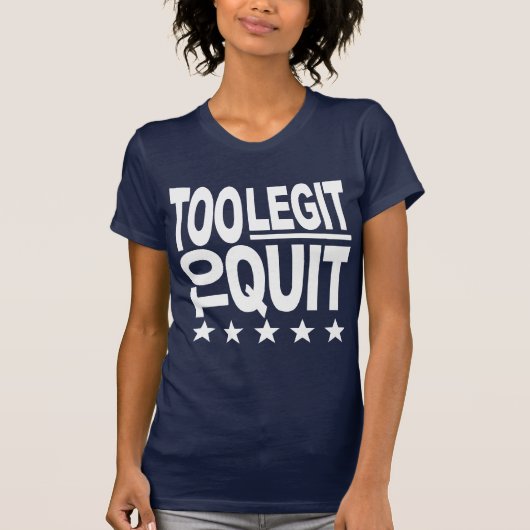Te groot om te stoppen t-shirt (Voorkant)