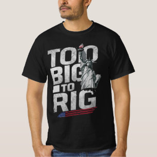 Te Grot Om Te Koken Funny Trump 2024 Wartaal Trump T-shirt