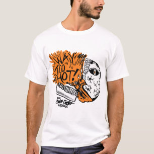TE HEET! cartoon schedel T-shirt