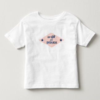 Te hoog voor Dysplasie Kinder Shirts