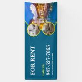 Te huur Aangepaste bewerkbare banner (Verticaal)