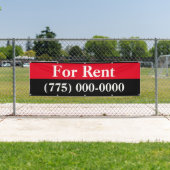 Te huur outdoor vinyl spandoek (Insitu)