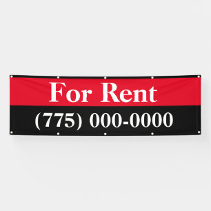 Te huur outdoor vinyl spandoek