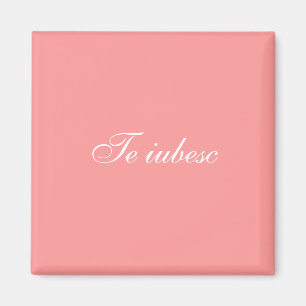 Te iubesc magnet (ik hou van je in het Roemeens) Magneet