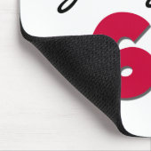 Te jong om 60 te zijn muismat (Hoek)