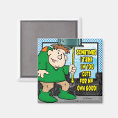 Te klappen magneet (Voorkant / Achterkant)