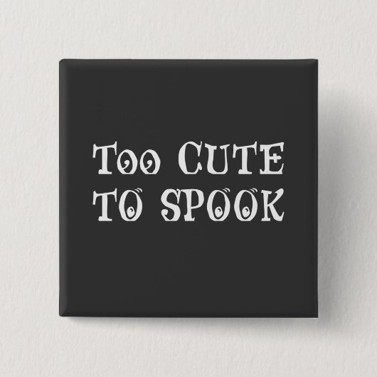 Te kletsen om te spreken vierkante button 5,1 cm (Voorkant)