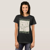 Te klokken om te hanteren t-shirt (Voorkant volledig)