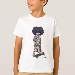 Te koel naar skateboard t-shirt