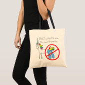 Te koel voor peuters tote bag (Voorkant (product))