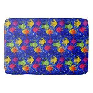 Te Koel voor School Fish Bath Mat