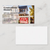 Te Koop Bord | Wijkhuis Visitekaartje (Voorkant / Achterkant)