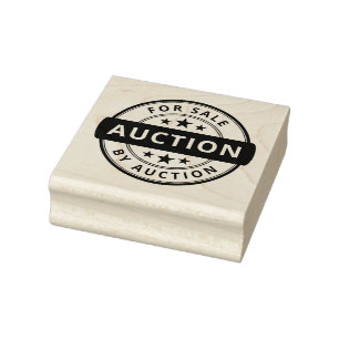 TE KOOP DOOR MIDDEL VAN VEILING RUBBERSTEMPEL