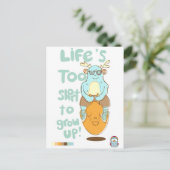 te korte liften briefkaart (Staand voorkant)