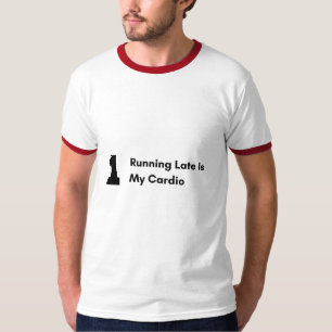 Te Laat Komen Is Mijn Cardio Grappige Sarcastische T-shirt