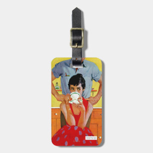 Te laat om in te halen bagagelabel