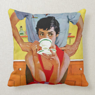 Te laat om in te halen kussen