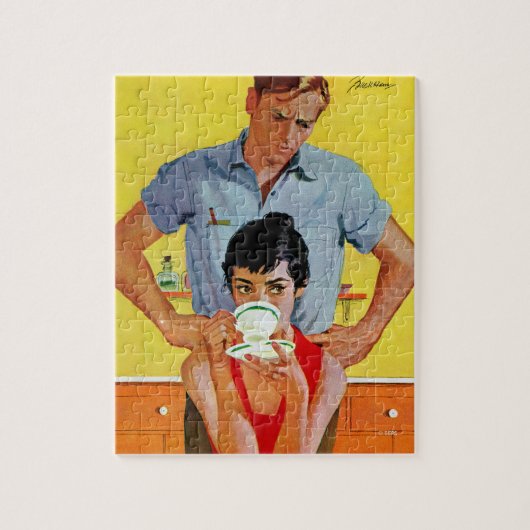 Te laat om in te halen legpuzzel (Verticaal)