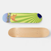 Te laat op school skateboard (Horizontaal)