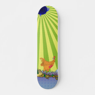 Te laat op school skateboard