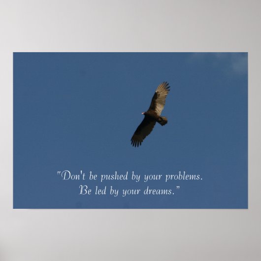 Te leiden door dromen poster (Voorkant)