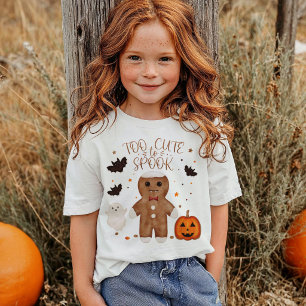 Te leuk om peuter Halloween T-shirt bang te maken