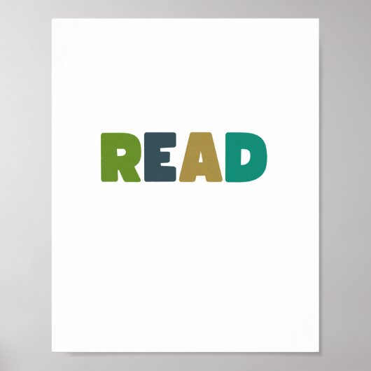 te lezen. Poster en Prints (Voorkant)