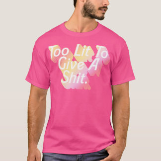 Te licht om een retro type ontwerp te geven t-shirt