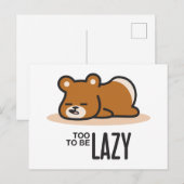 Te lui om lui te zijn briefkaart (Voorkant / Achterkant)