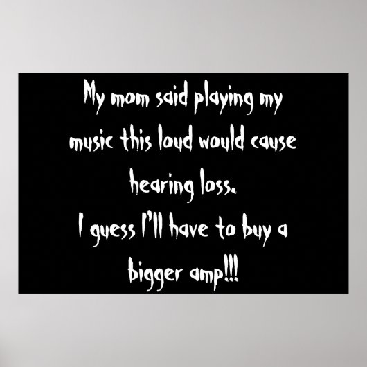 te luid ? poster (Voorkant)