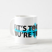 Te luid, te oud koffiemok (Voorkant links)